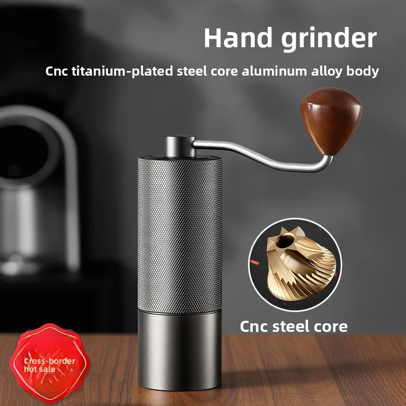

NEW Professional Manual Coffee Grinder 5 Core 6 Core 7 Core Coffee Grinder Espresso CNC Stainless Steel Mill Household Portable