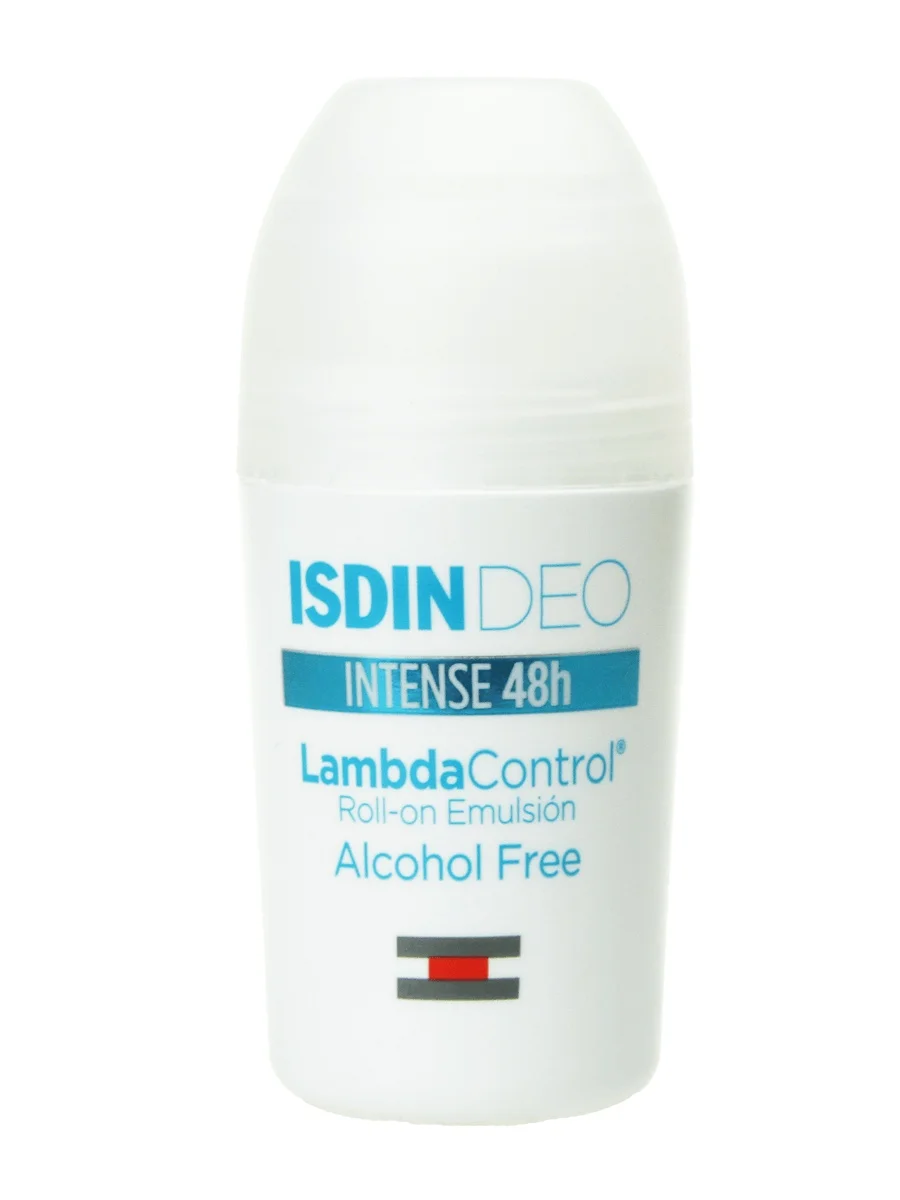 Isdin lambda control deodorant emulsion roll-on 50 ml-alcohol-free deodorant for sensitive skin