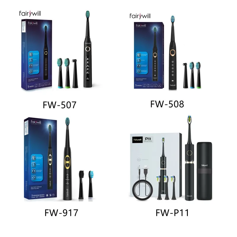 USB Cable Charger Fast Charging for Fairywill Sonic Electric Toothbrush  for Toothbrushes Model FWP11, FW507, FW508, FW917