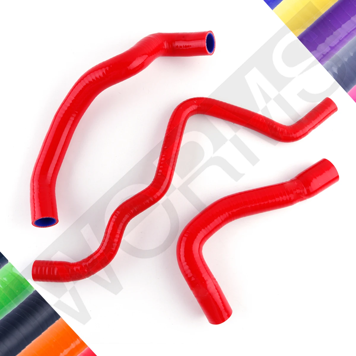 Kit de tubo de manguera de refrigerante de radiador de silicona para Audi A4, B7, 2.0L, Turbo Sedan, 2006-2008, 2007