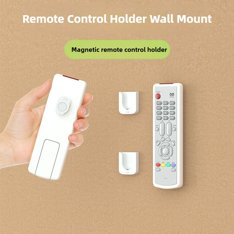 

Megnetic Remote Control Holder Wall Mount Air Conditioner TV Projector Self-adhensive TV Remote Holder No need to drill holes
