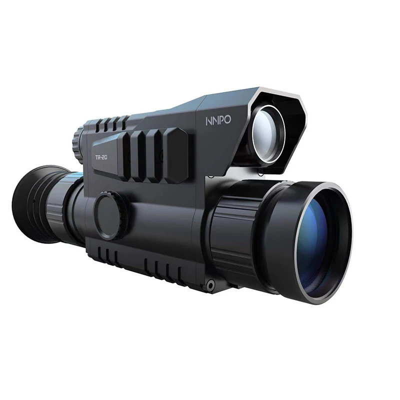 2021 new Thermal monocular night vision scope with rangefinder for hunting