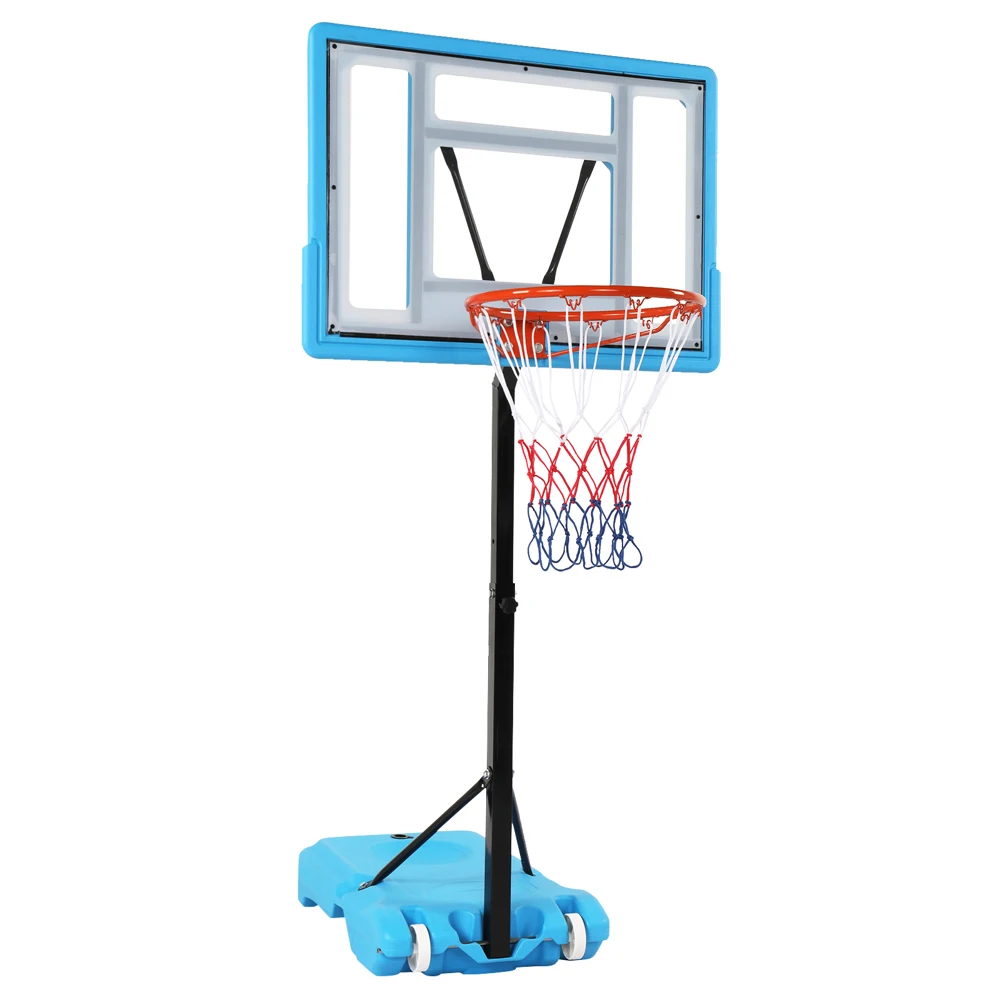 

Floating Pool Basketball Hoop Exercise with Pump for Games Indoor Basketball