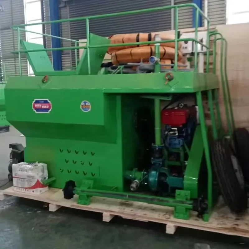 2025 Hot Sale Fully Automatic High Quality Hydroseeding Spray Distance Mulch Machine Grass Seeding Machine Made in China