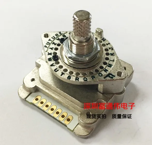 [VK] Taiwan NDS band switch DIGITAL CODE ROTARY SWITCH 03H Angle 13.85  gray code 01H 02H 01J 02J 03J