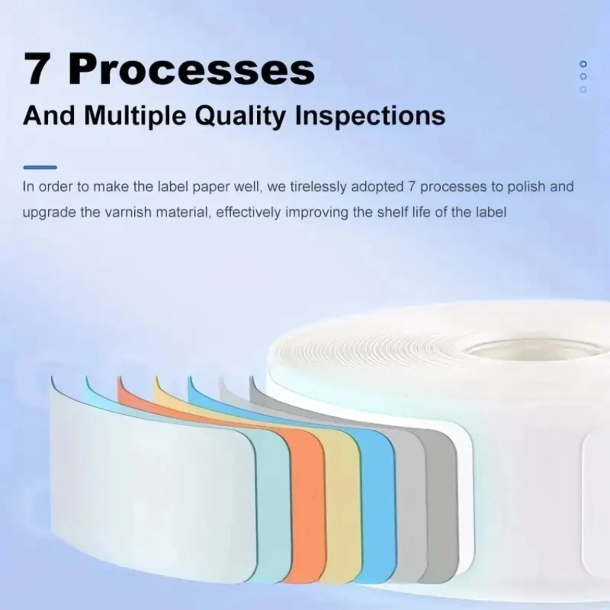 15x30mm 210PCS Thermal Labels tape Waterproof Oilproof Stickers for Kitchen, Office, Cables Cosmetics Compatible Phomemo D30/Q30