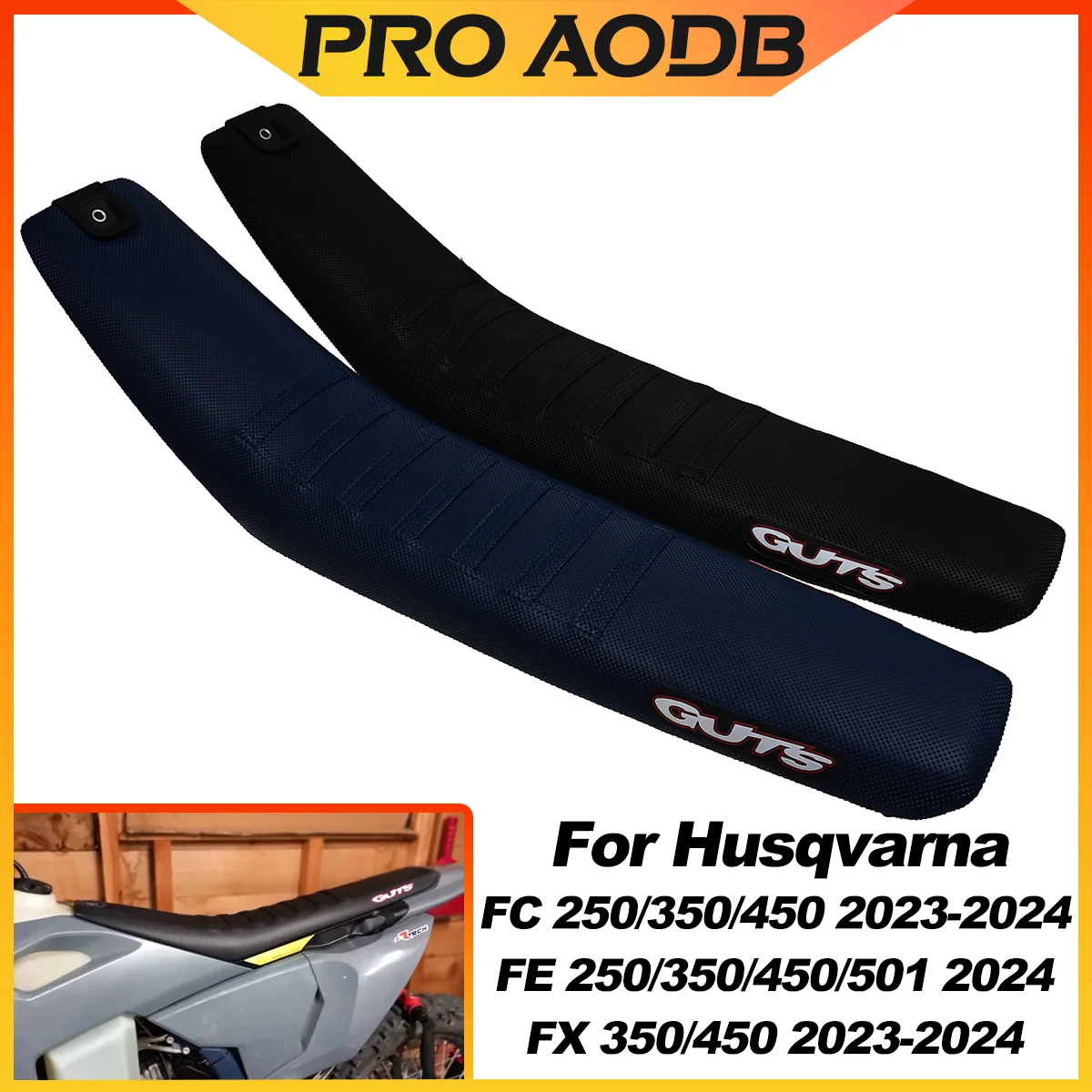 

Dirt Bike Motorcycle Seat Cushion 25mm Lower Than Original Height Pit Bike Saddle For Husqvarna FC FE FS FX250 350 450 2023-2025