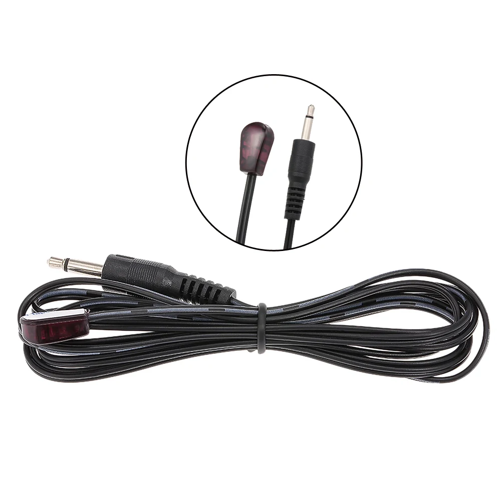 CHF03 1.5 Meters IR Infrared Remote Emission Cable IR Emitter 5ft Emission Lines Extender Cord for IR Repeater Kit