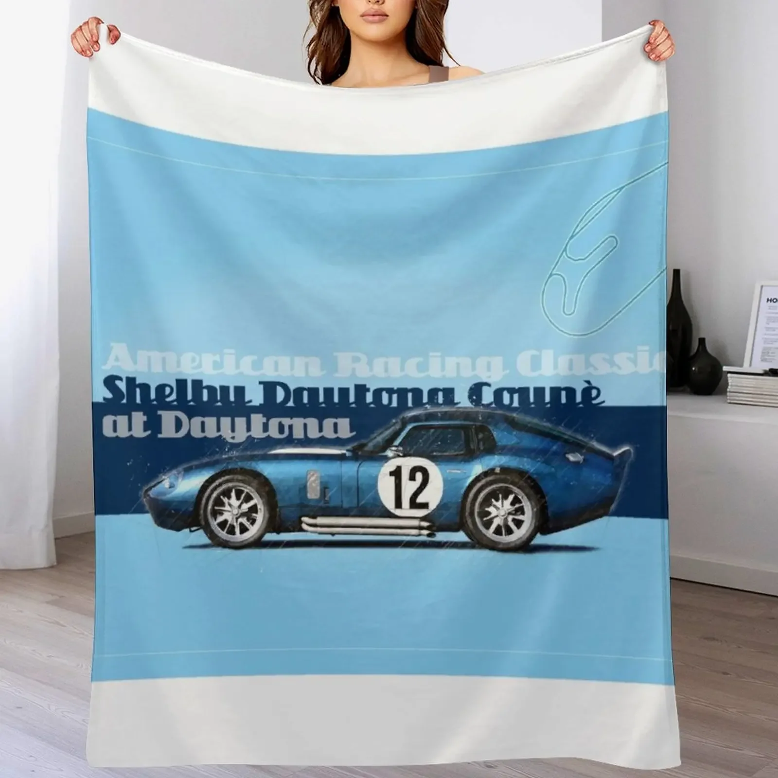

New Shelby Daytona Coupe Throw Blanket Luxury Bed covers Blankets