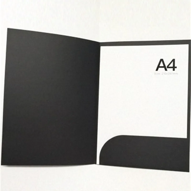 10pcs A4 Paper File Folder Single Pocket Letter Size School Office File Cover Report Project Card Holder File Document Organizer