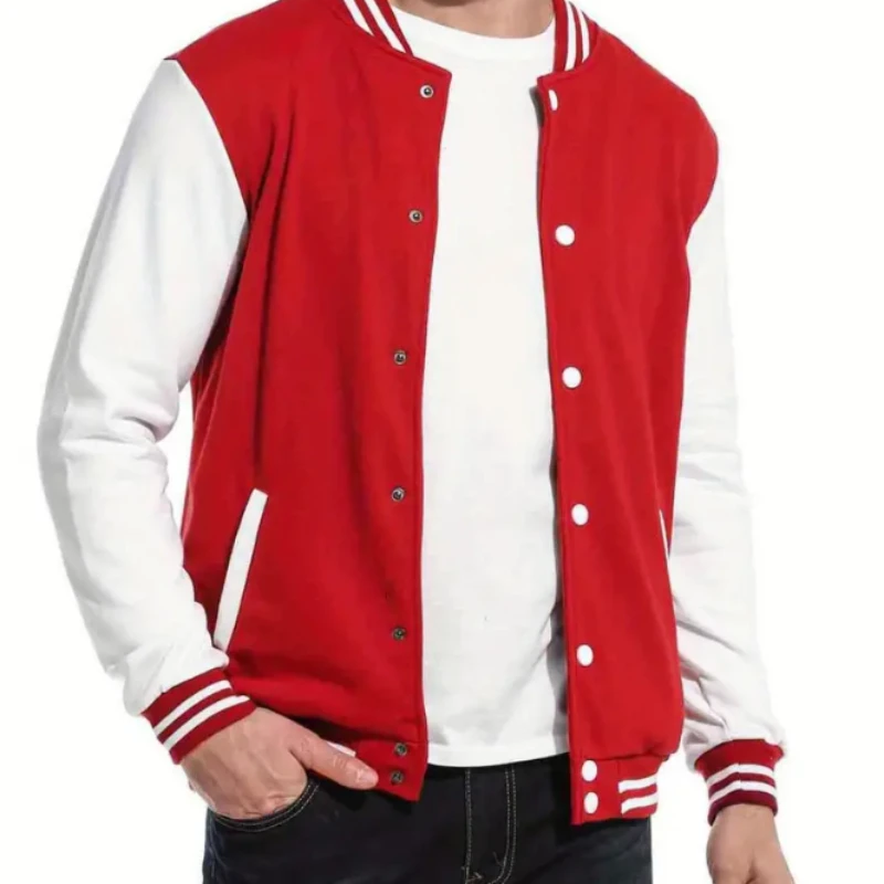 

American Men's Fashion Element Jacket Casual Baseball Uniform Autumn and Winter Jacket Fashion Casual Couple Jacket Jacket