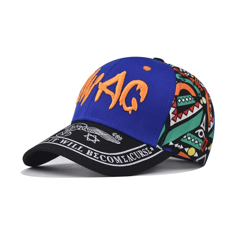 

New Hip-Hop Graffiti SWAG Embroidered Outdoor Sports Baseball Washed Cotton Golf Dad Hat