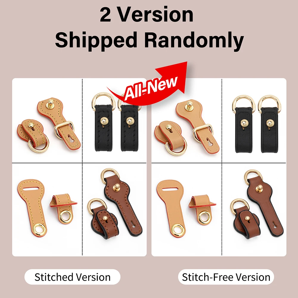CRAZYSMITH Bag Strap Transformation for LV Diane Bag Punch-Free Hardware Protection Leather Anti-wear Buckle Bag Accessories