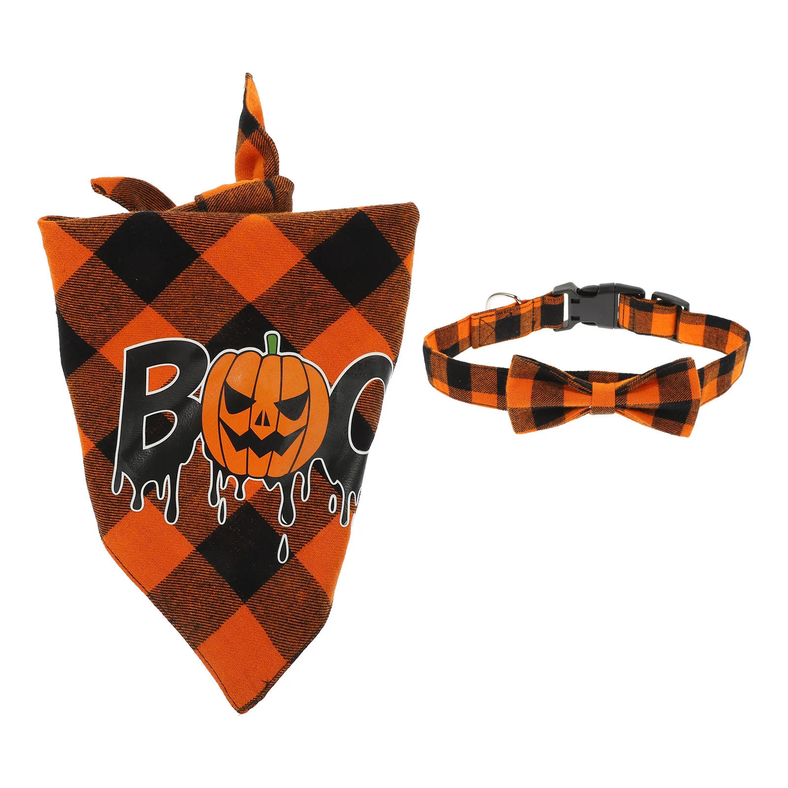 

Pet Halloween Scarf Delicate Dog Collar Accessories Decorative Puppy Costumes for Small Dogs Scarfs