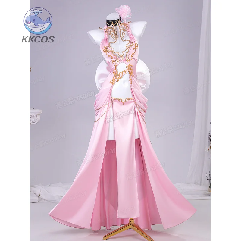 

Новый костюм для косплея Code Geasses C.C Another Prince, розовое платье для игры, вечерние костюмы на Хэллоуин, одежда для ролевых игр KKCos