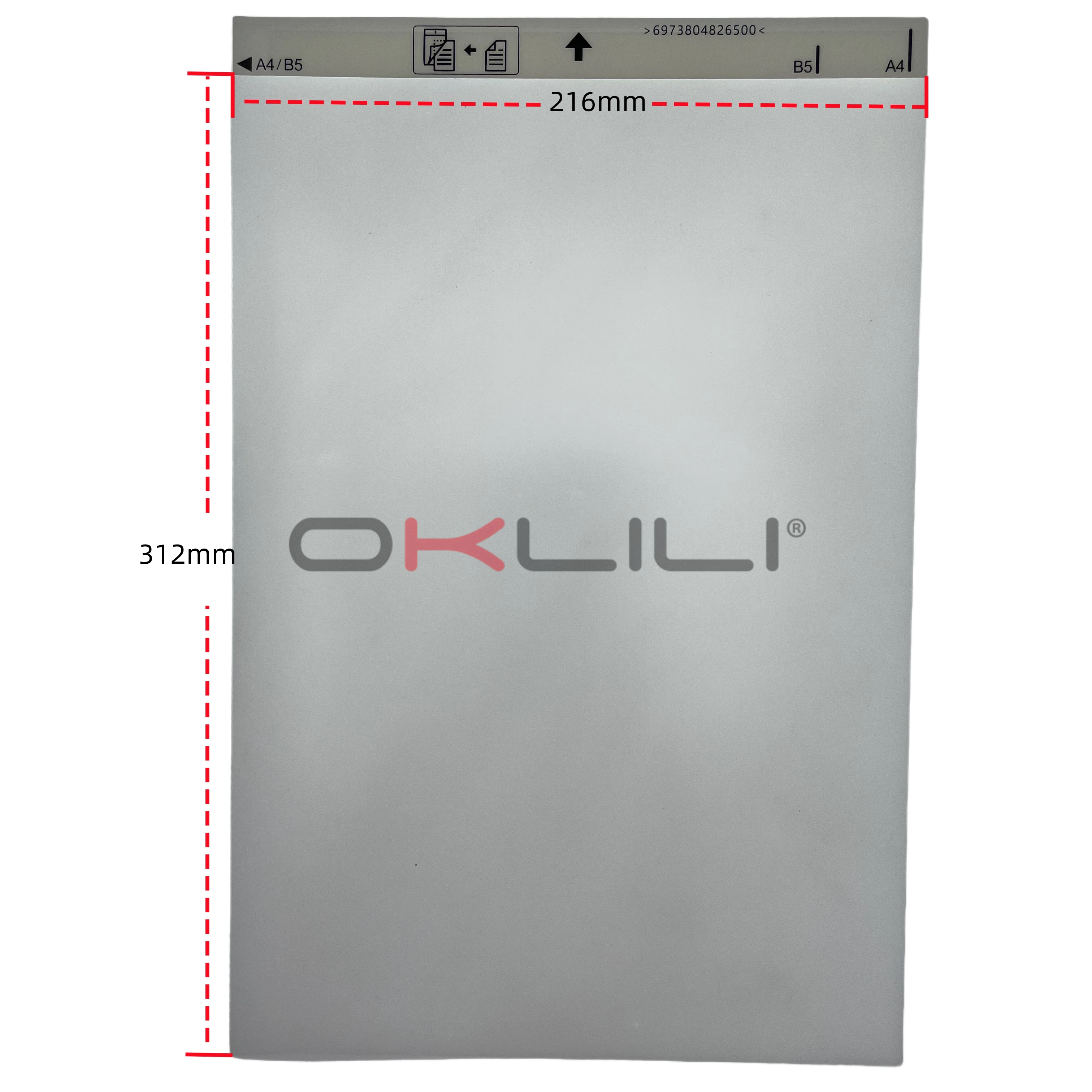3pcX B12B819451 Carrier Sheets Sheet for Epson Portable Scanners WorkForce ES-55R ES-60W ES-65WR ES-50 DS-80W DS-70 RR-60 RR-70W