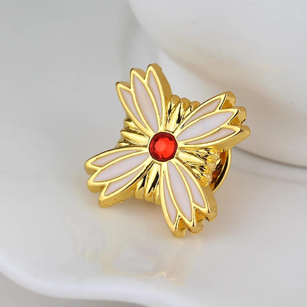 Japan Ace Attorney Apollo Justice Badge Brooches Pins Lawyer Prosecutor Judge Metal Lapel Badge For Men Bag Coat Jewelry Gifts