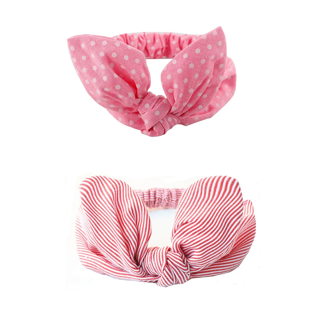 

6Pcs Rabbit Ears Hair Ties No Crease Elastic Bands Ponytail Holders for Bracelets Decorations Birthday Gift