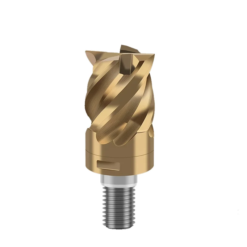 Sqaure Ball Nose Radius Corner Carbide Locking Tooth Milling Cutter Head M5 M6 M8 M10 M12 D8 D10 D16 D18  locking Thread Cutter