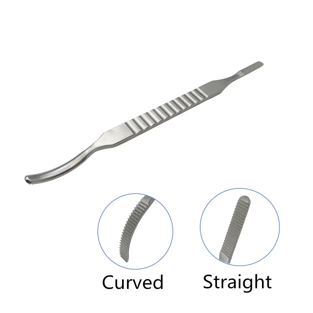

Stainless Steel medical Joint Bone File Bone Joint Rasp Double head Autoclaveable Orthopedic Instrument pet