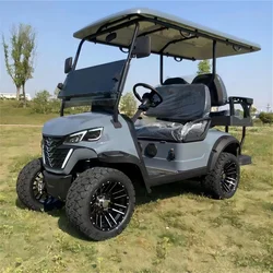 72V Lithium Battery 4KW 5KW 7.5 KW AC Motor 4 Seat Off-road Buggy CE Approved Solar Panels Electric Golf Cart