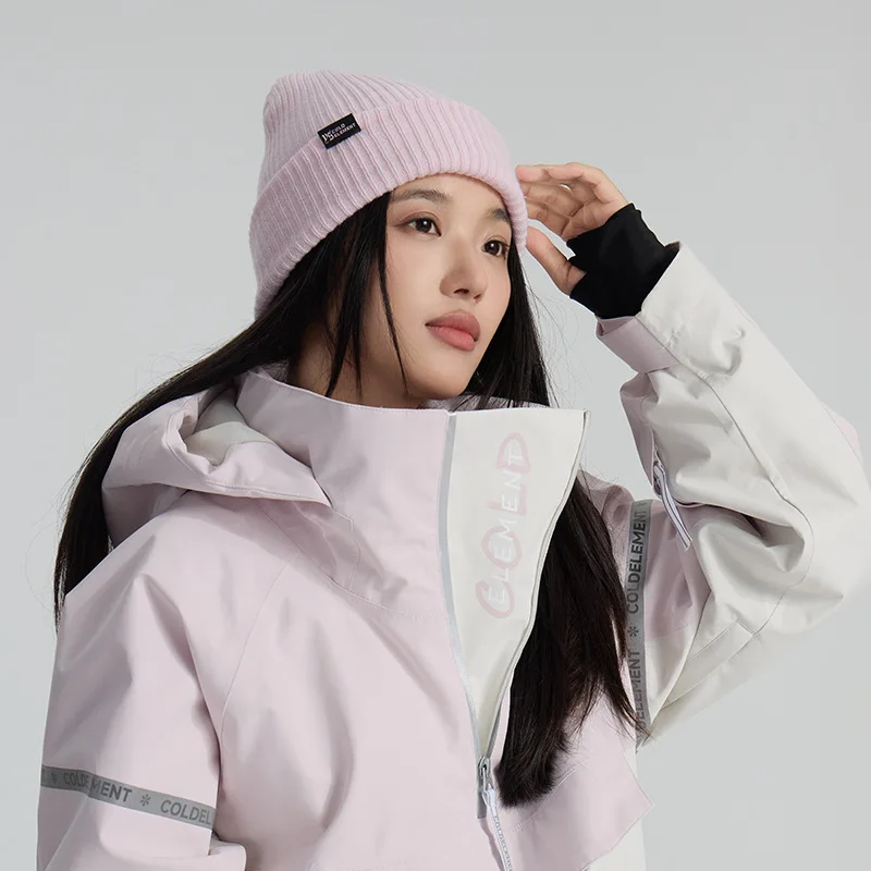 2025 Gorro de invierno de punto cálido Gorro de lana versátil unisex para esquiar al aire libre y otras actividades de invierno