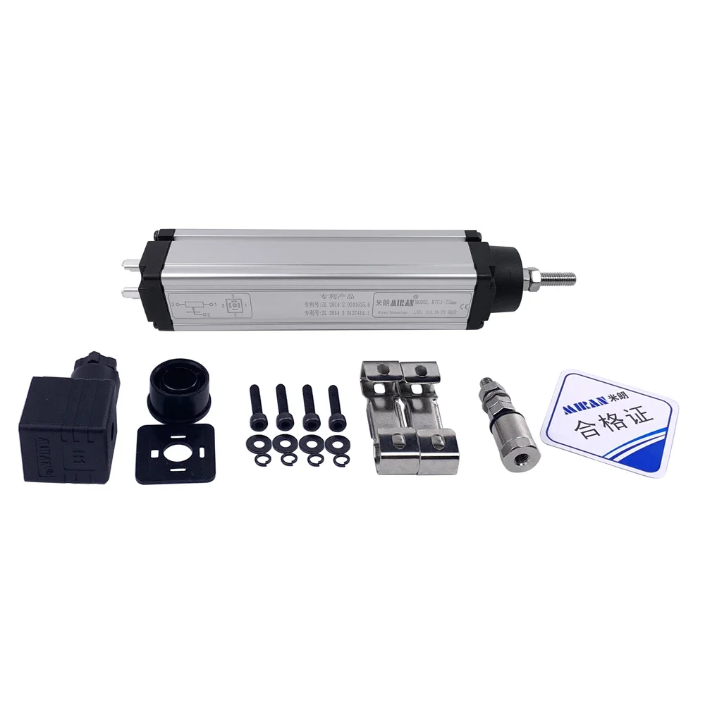 2026 MIRAN Technology KTC1-1000mm 5K 10K Stroke Rod Type Position Linear Sensor Molding Machine Electronic Ruler