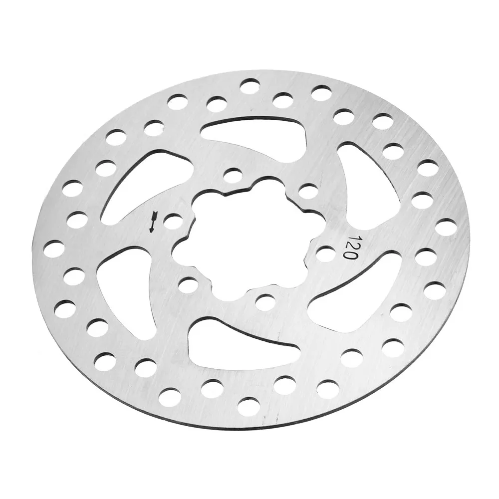 120 mm Bremsscheibe für Ninebot ZT3 Pro/F3/F3 Pro/Max G3 Elektroroller, Edelstahl-Rotorbelag, Ersatzteile, 6 Löcher – Detail 6