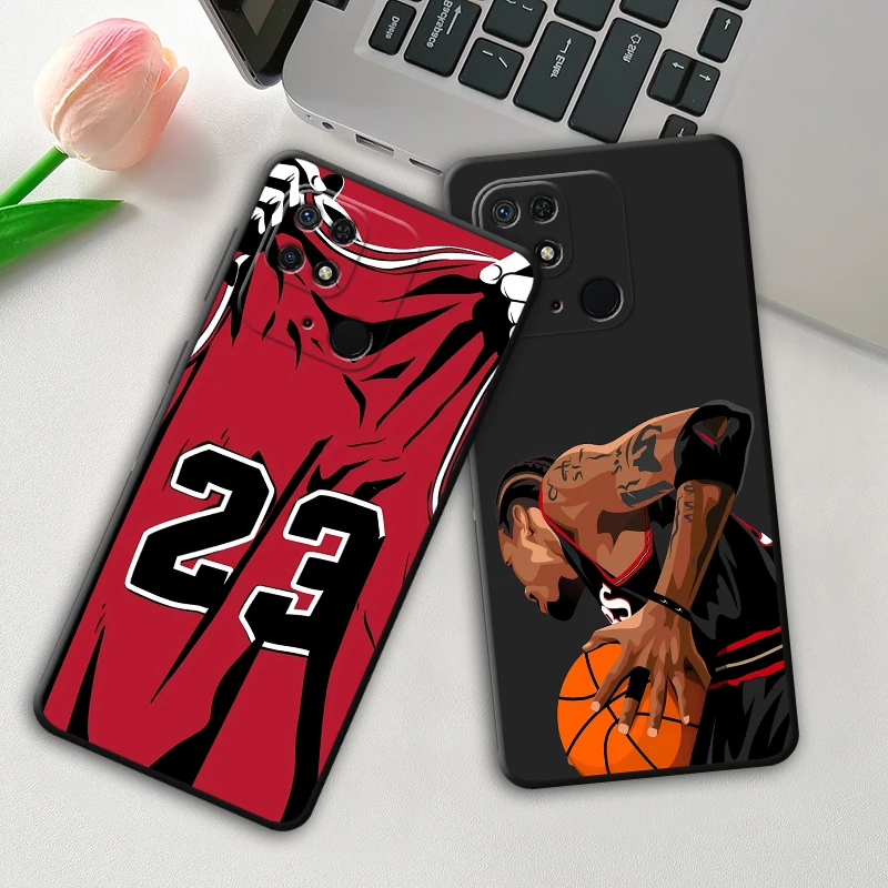 

Мягкий чехол для телефона Xiaomi Redmi K40 Pro 13C 9T 14C 9A 9C A3 10C A3X A1+ A5 9 10A 12C A2+ K80 A4 Баскетболисты крутой
