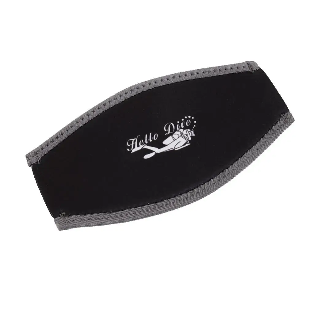 Soft Neoprene Strap Cover for Diving Mask Snorkel Mask Swimming Accessories Easy Slide Fit Most Double Sided Design