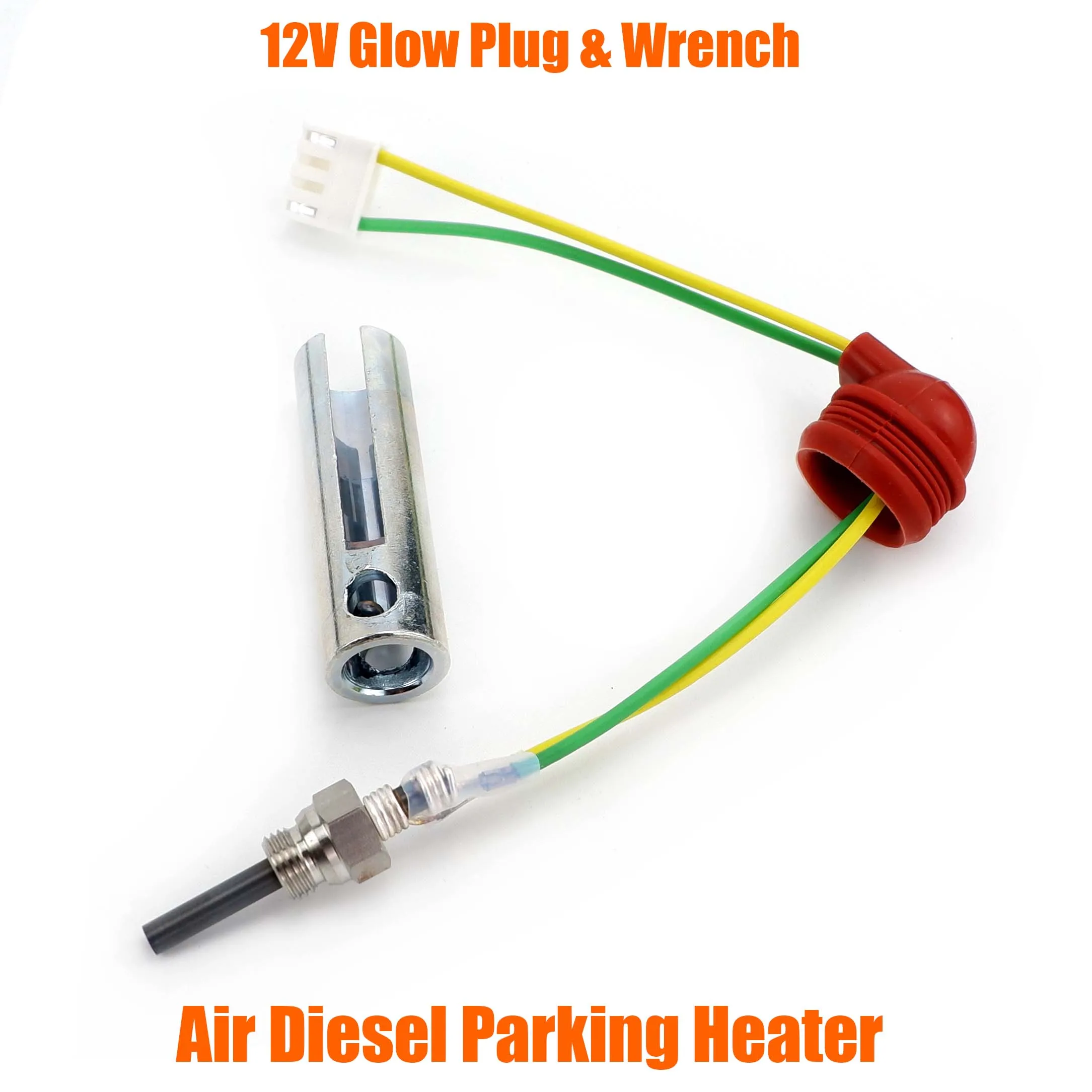 Air Diesel Heater 12V Ceramic Glow Plug Ignition Wrench For Webasto Eberspacher 3-8kw Car Truck VAN Boat