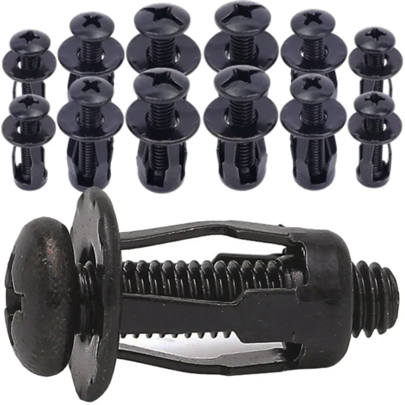 Écrous à vis à rivets pétales M4 M5 M6, pince de fixation d'extension, ancres, bouchons Rivetnut en métal, boulon de verrouillage, fixation murale automatique