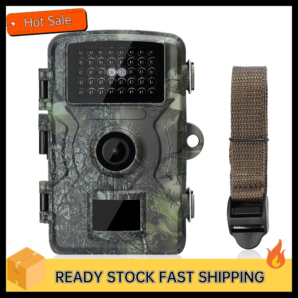 16MP 1080P Outdoor Camera Field Detection Camera 2.0 Inch TFT Color Display Day Night Use Hunts Night-Visions Camera IP66 Waterp