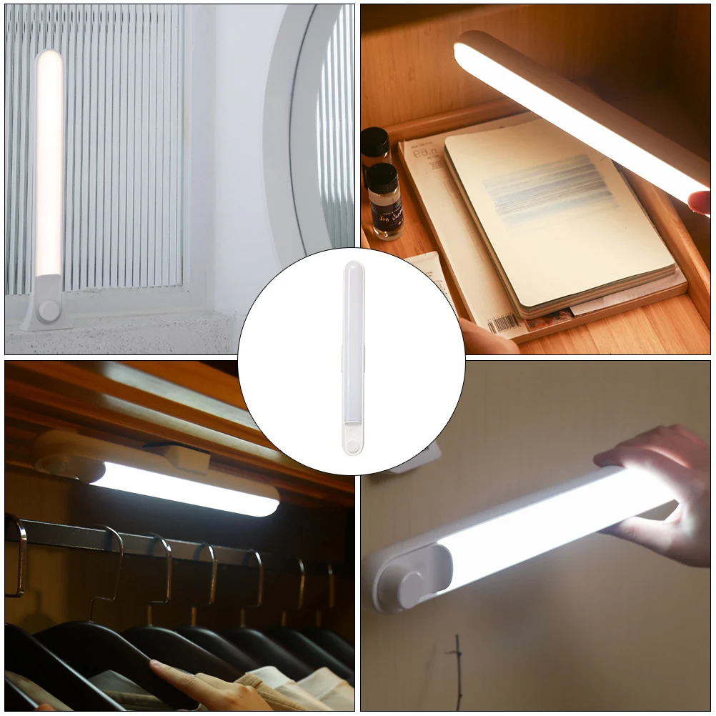 

Plastic Night Light USB Charging Bedroom Cabinet Kids Multi use Lamp Wall Protect Eyes Home Dorm Wardrobe Study Stairs Gift