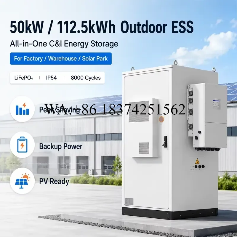 Wmwmnu for All in One Hybrid Solar Inverter with Battery 50kW 112.5kWh C and I Energy Storage for Microgrid Cost