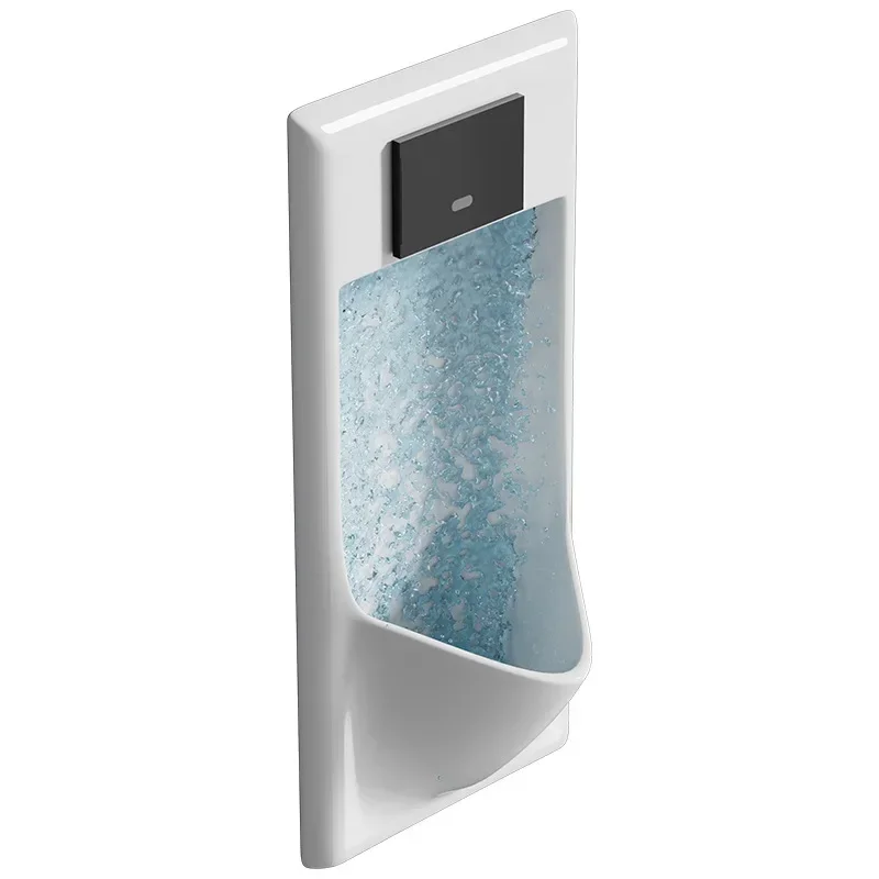 Urinal induction, toilet urinal pocket, standing urinal
