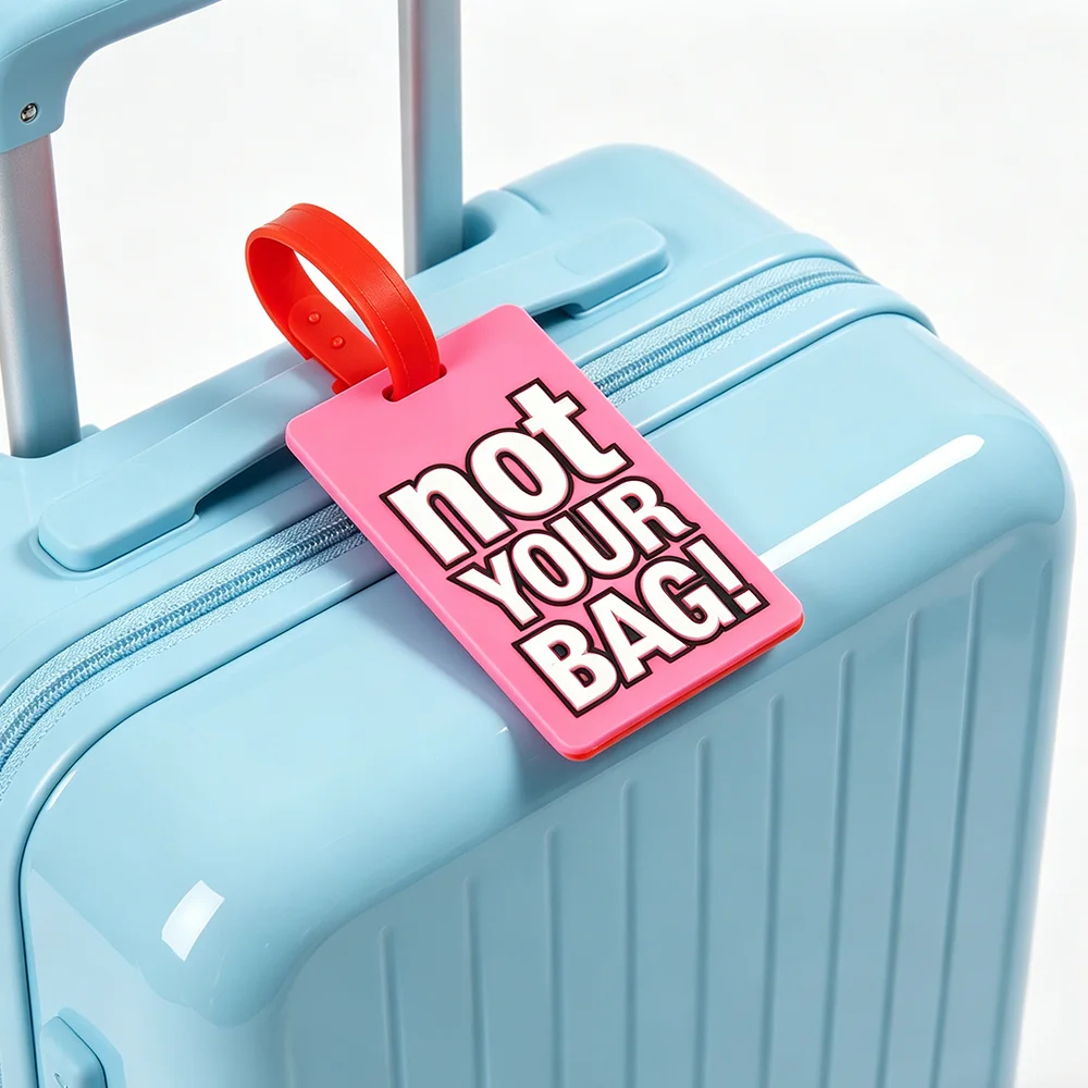 

5Pcs Mixed Color Luggage Tags for Business Trips, Suitcase Tags, Trolley Luggage Tags, Travel Suitcase Identification Tags, Anti-Loss Note Tags S004245