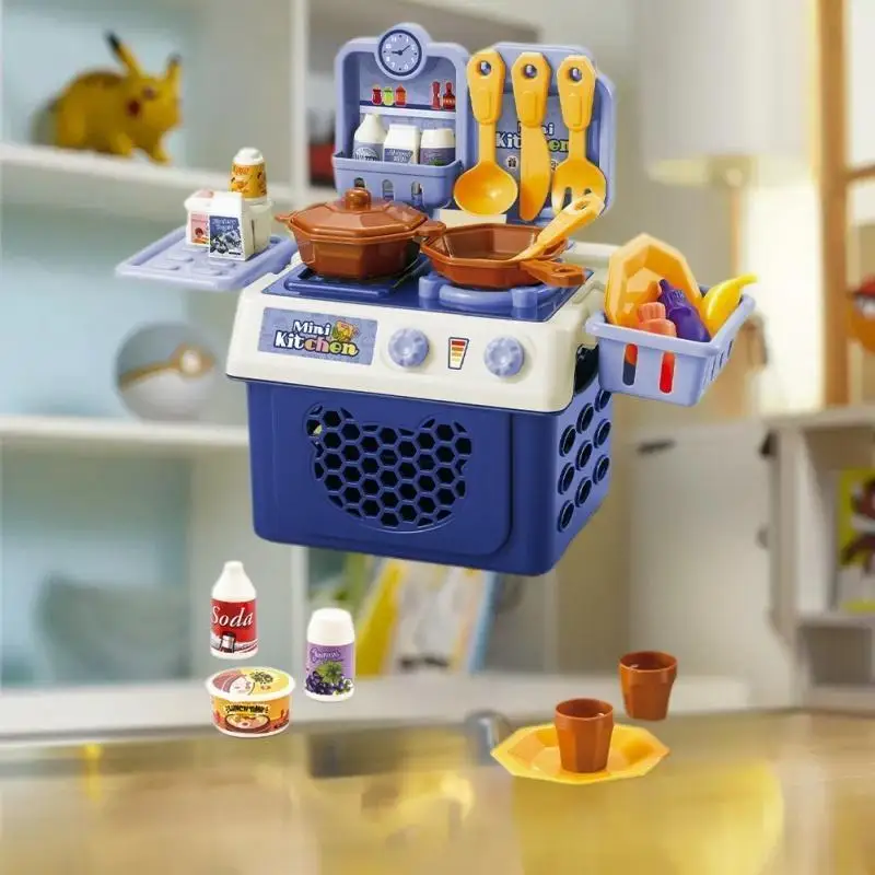 Lustiges Spielküchenset, Geschenk, 32/23/25 Teile, pädagogisches Rollenspielspielzeug für Kinder