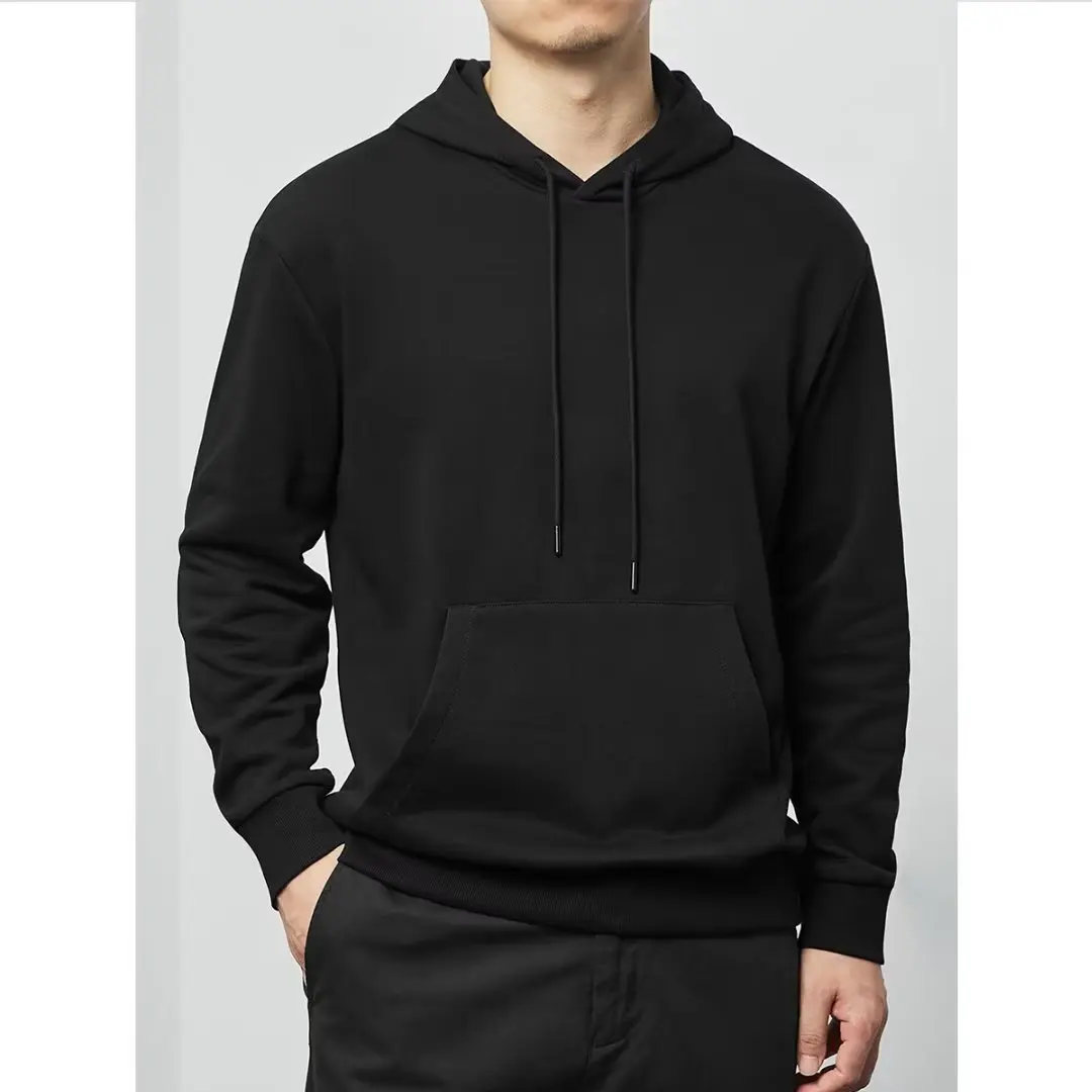 180gsm algodão pesado mais veludo com capuz camisola masculina engrossado apertado polar velo pulôver moletom com capuz feminino