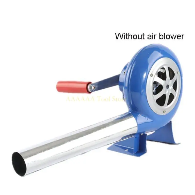 A2BE Iron Extension Air Duct For Blower Fans 4 Sizes Available For BBQ Metal Smelting