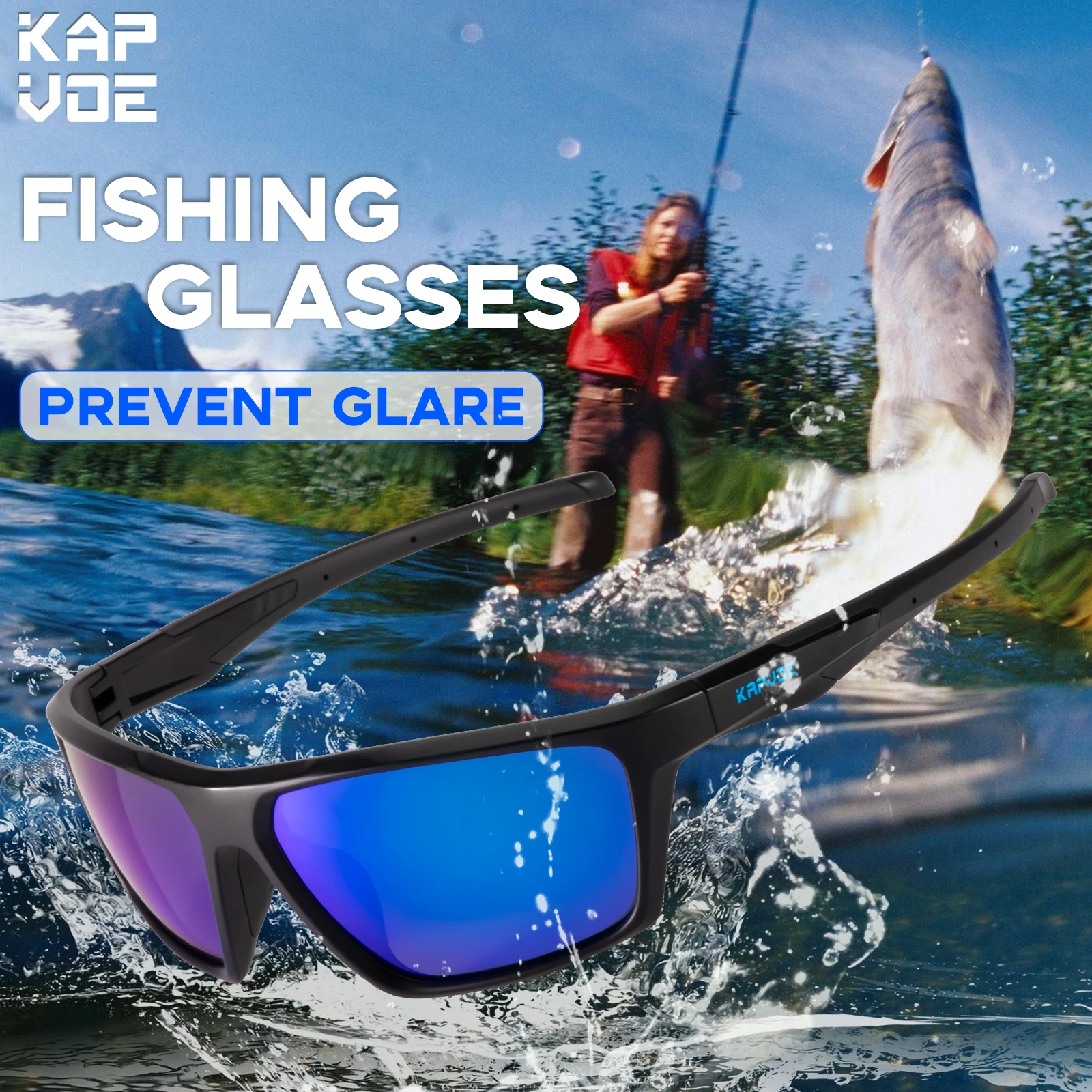 KAPVOE Polarized Hiking Fishin - Mountain Biking Essentials recension och pris