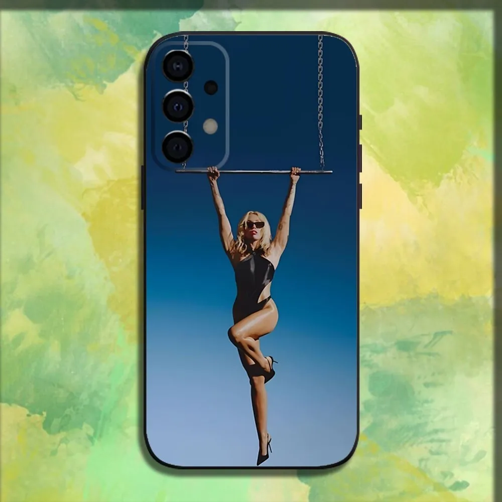 Singer M-Miley C-Cyrus Phone Case For Samsung Galaxy A13,A21s,A22,A31,A32,A52,A53,A71,A80,A91 Soft Black Cover