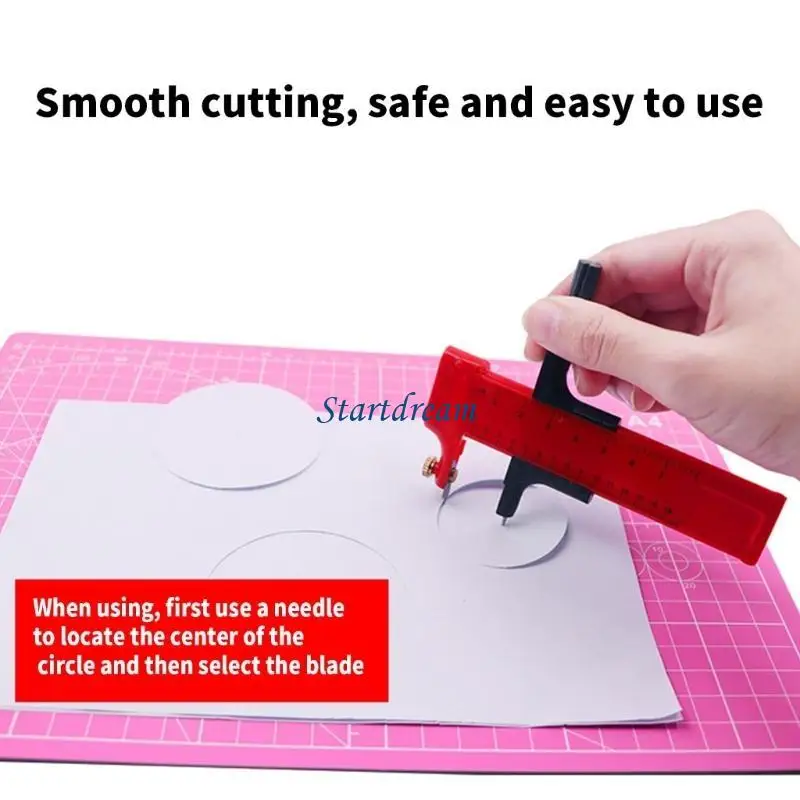 Circular Cutter Adjustable Circular Cutting Tool Rotary Cutter K92C