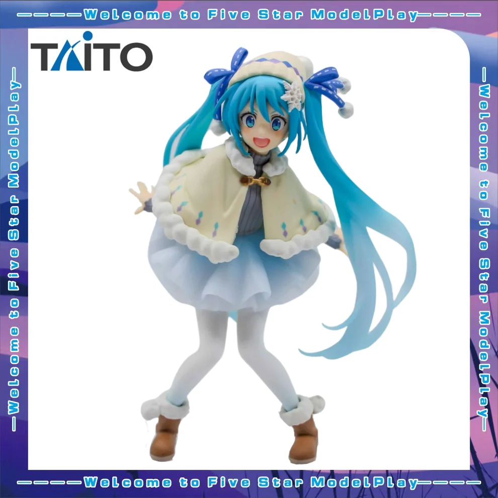 

【 FS 】TAITO VOCALOID Miku Winter Clothing Handmade Model Toy Gift