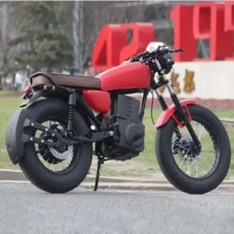 Motorcycle Newest Vintage Style Electric Motorcycle, Classic Two Wheel Scooter 1000w-3000w Extremely
