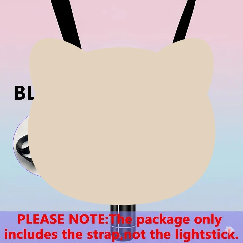 Lightstick Crossbody Strap Solid Adjustable Lanyard Portable Belt For Concert Fan Party Photo Prop Supply For Project Use