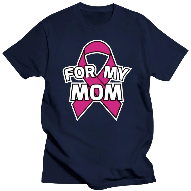 Breast Cancer Awareness - Pink Ribbon For My Mom T-Shirt Support