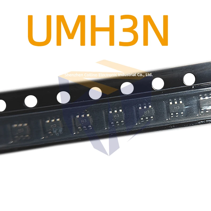 50pcs UMH3N SOT-363-6 H3 Digital Transistor