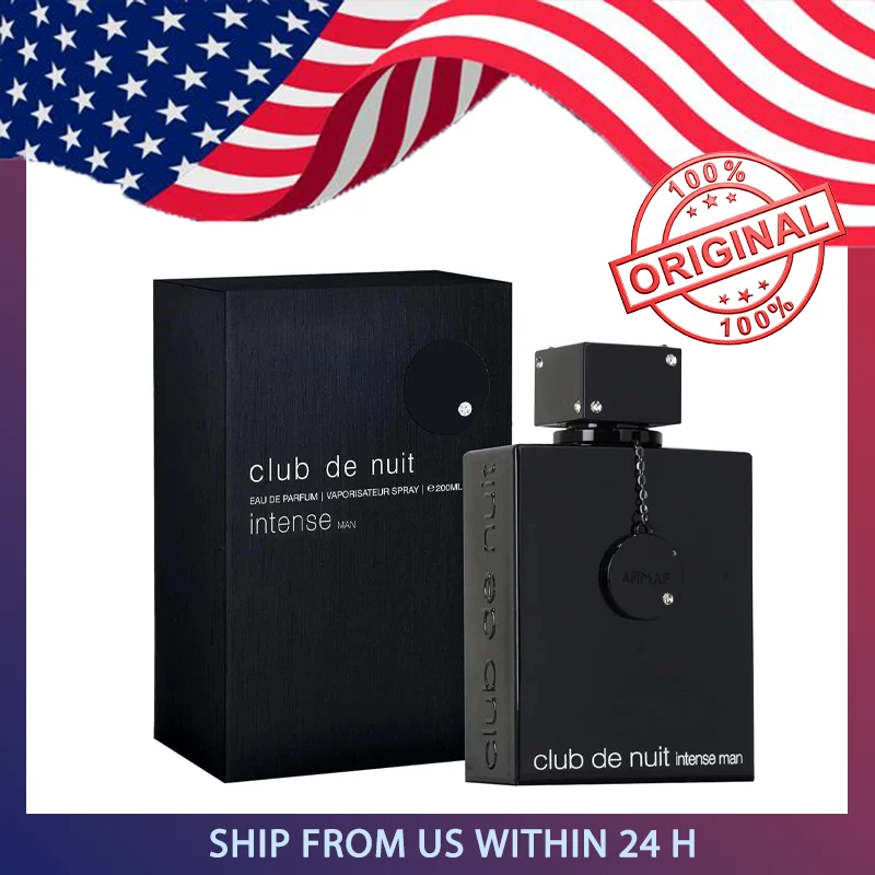 Armaf Club De Nuit hombre intenso Eau De Toilette 3,6 onzas Woody picante EDP Perfume tipo aire larga duración Unisex Colonia hombres y mujeres