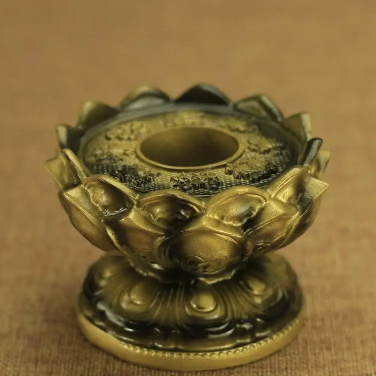 Hand Cranked Prayer Wheel Lotus Base Hand Cranked Prayer Tube Lotuss Platform Lotus Base Eight Auspicious Lotus Bases